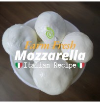 *Fresh Mozzarella Cheese - 120 gms (by Satva Farm)